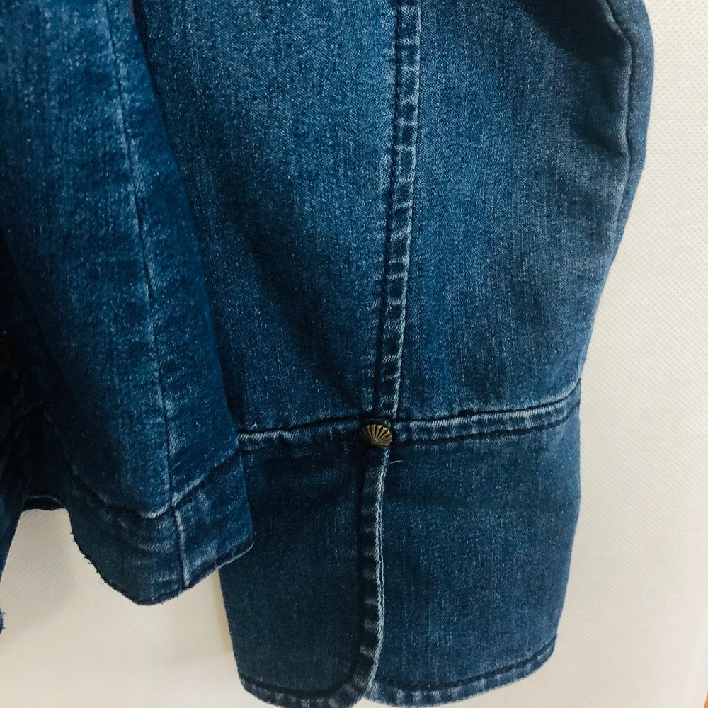 Vintage Women's Blujean Jacket Long Sleeves - Picture 5 of 14